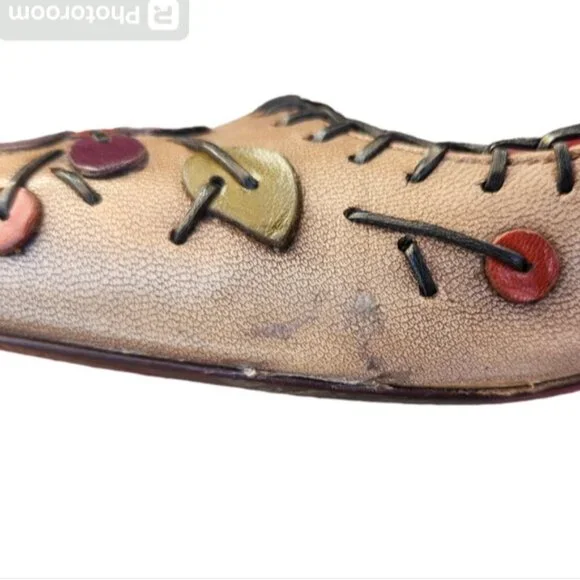 Prada Leather Floral Print Pumps size 40 1/2 EU - Picture 10 of 10